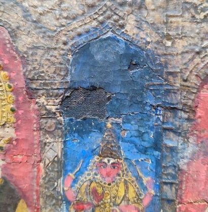 19th century Indian painting
Height : 31.5...