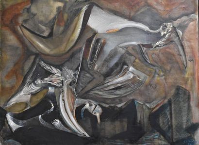 Christian CHENARD (1918-2002)
The storm,...