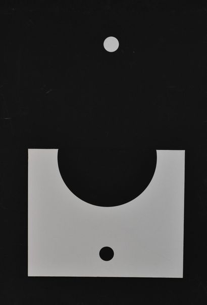 P. BLAZQUEZ (20th century)
Geometric composition
Ink...