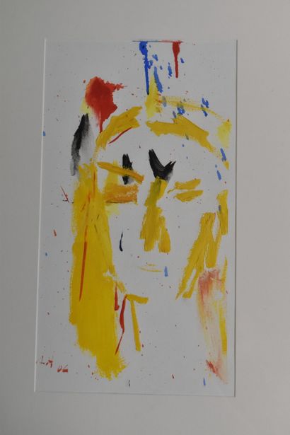 Alejandro AVAKIAN (b. 1959)
Faces and abstraction,...