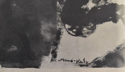 Based on Mané KATZ
Biblical scenes
Four lithographs
Signed...