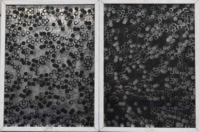 Michel MAGNE (1930-1984)
Abstractions, 1976
Two...