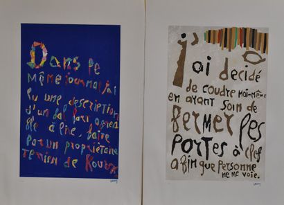 D'après André LANSKOY (1902-1976)
Journal...