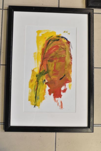 Alejandro AVAKIAN (b. 1959)
Faces, 2006 
Three...