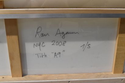 Ron AGAM (né en 1958)
Composition A9, 2008...