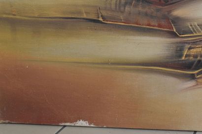 Roger DESSERPRIT (1923-1985) 
Sand dune composition,...