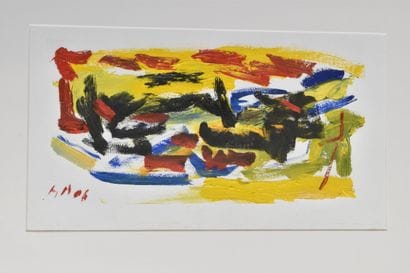 Alejandro AVAKIAN (b. 1959)
Faces and abstraction,...