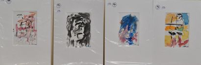 Alejandro AVAKIAN (born 1959) 
Faces, compositions...