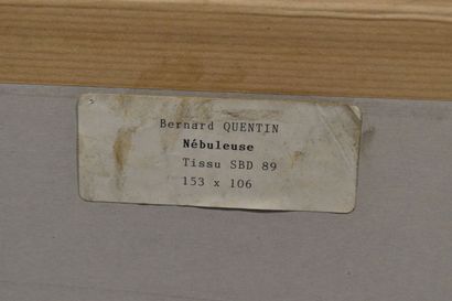 Bernard QUENTIN (1923-2020)
Nébuleuse, 1989
Peinture...