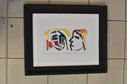 Alejandro AVAKIAN (b. 1959)
Faces, 2006 
Three...