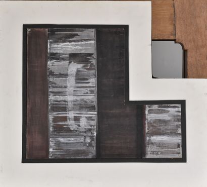 Aldo MENGOLINI (né en 1930)
Composition blanche...