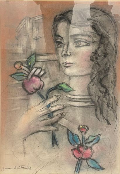 Juan Carlo BENITEZ (born 1931)
O Tonal, 1973
Pastel...