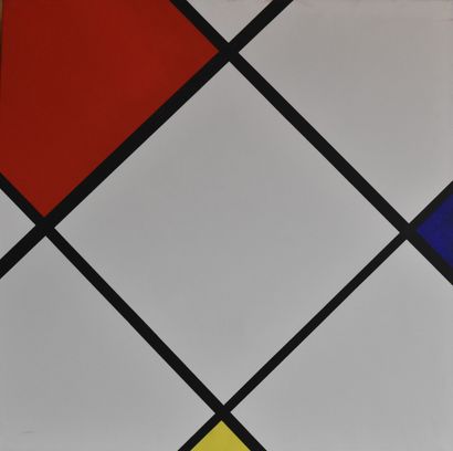 Contemporary school, in the style of MONDRIAN...
