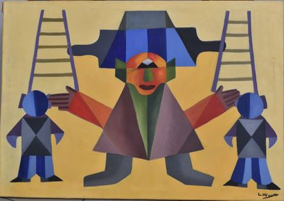 Laura WAISSMAN (b. 1950)
Escaleras, 2004
Painting...