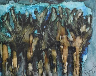 Georges BREUIL (1904-1997)
Plant series,...