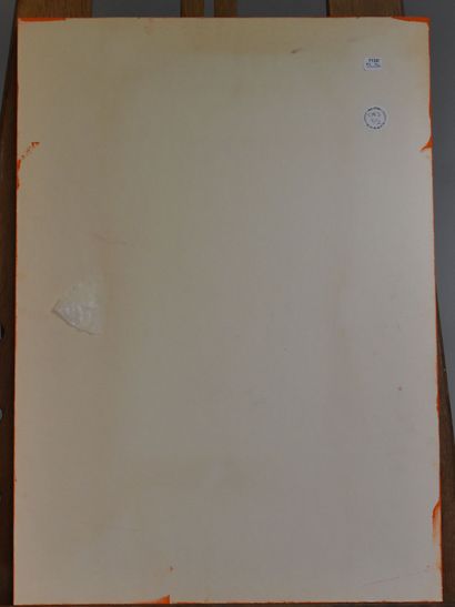 Pepe CACERES (born 1941)
Two reliefs on orange...