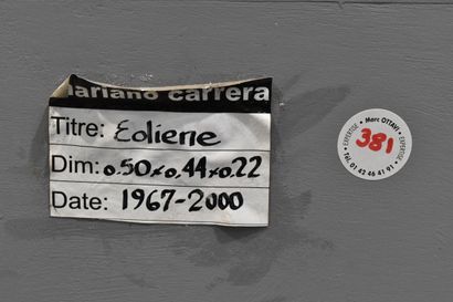 Mariano CARRERA (1934-2020)
Éolienne, 1967-2000
Caisson...