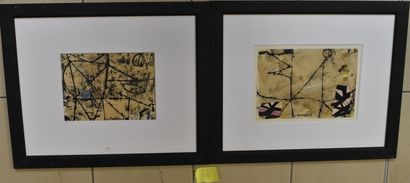 Solange BERTRAND (1913-2011)
Two compositions...