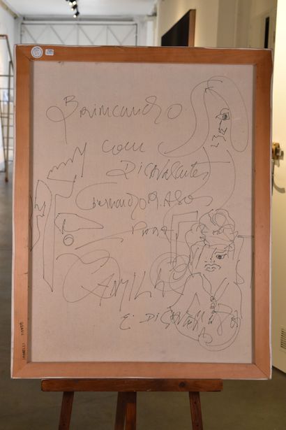 Spanish school
Camille, 1986
Painting on...