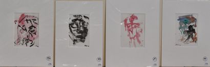 Alejandro AVAKIAN (born 1959) 
Faces, compositions...