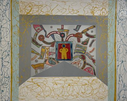CARLOS
Ibiza, 2003
Mixed media on panel
Signed...