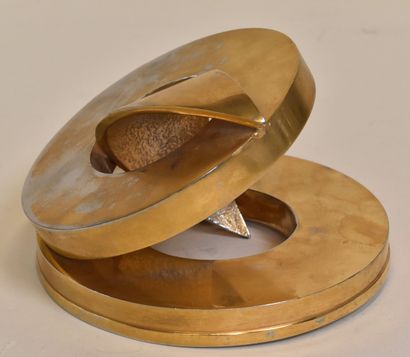 Rosette BIR (1926-1993)
Wedding ring 
Gilded...