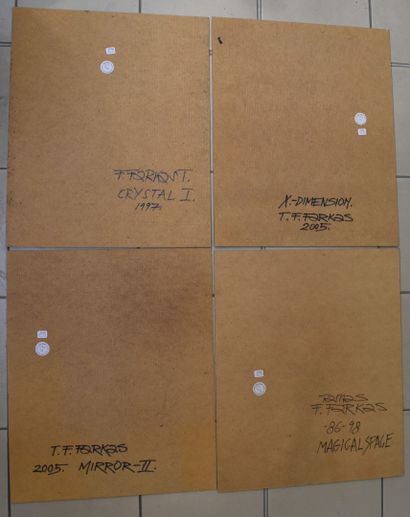 Tamás F. FARKAS (born 1951)
4 geometric compositions,...