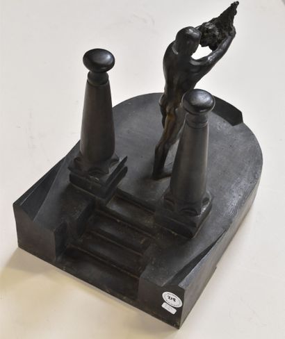 École italienne, circa 1980 
Le sacrifice...