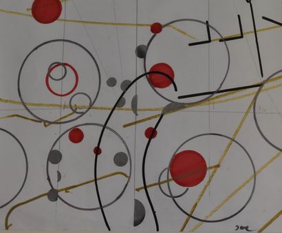 Pepe CACERES (born 1941)
Three geometric...