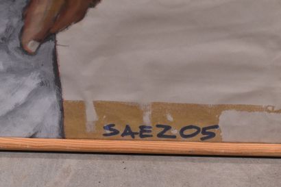 SAEZ (contemporain)
Rasta, 2005 
Peinture...