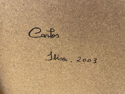 CARLOS
Ibiza, 2003
Mixed media on panel
Signed...