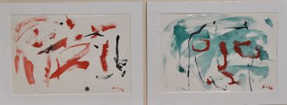 Alejandro AVAKIAN (born 1959) 
Abstractions,...