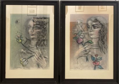 Juan Carlo BENITEZ (born 1931)
O Tonal, 1973
Pastel...
