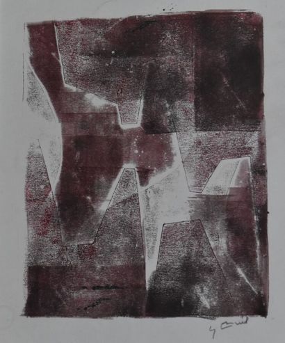 Georges BREUIL (1904-1997)
Abstractions 
Five...
