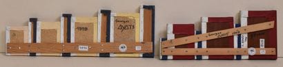 Georges AYATS (born 1938)
Two painted wood...
