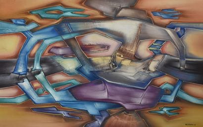 Roger DESSERPRIT (1923-1985) 
Composition...