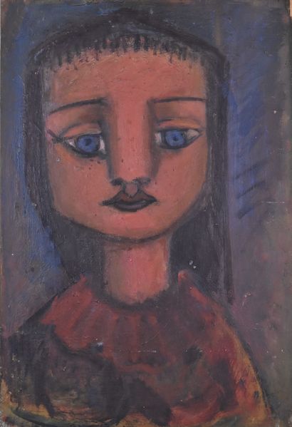 Tristan FABRIS (1927-1999)
Portrait of a...