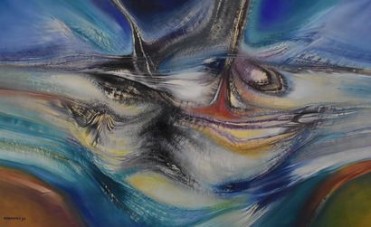 Roger DESSERPRIT (1923-1985) 
Iridescent...