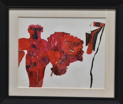 Pedro ROTH (né en 1938)
Oriental dancers,...