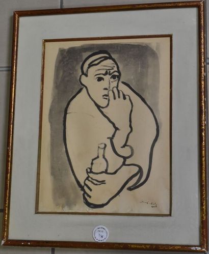 Based on Mané KATZ
Biblical scenes
Four lithographs
Signed...