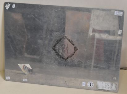 Lucio DEL PEZZO 
Cible, jeu, 1971
Aluminium...