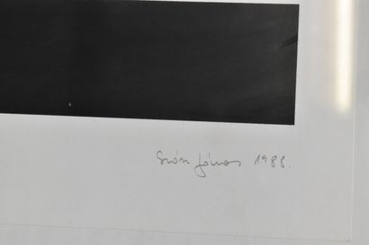 Contemporary school 
Black and white box...