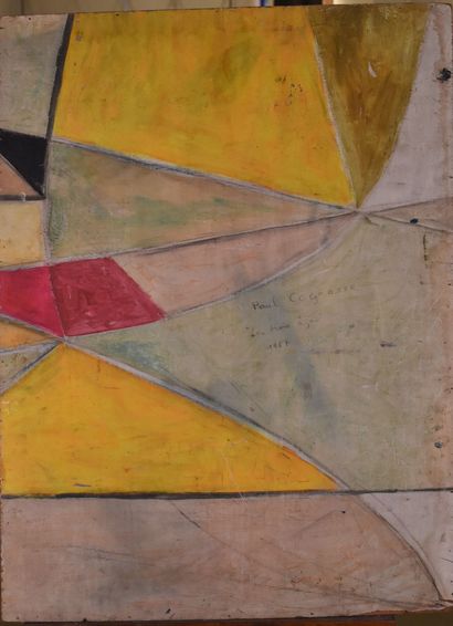 Tristan FABRIS (1927-1999)
Portrait of a...