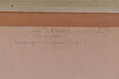 In the taste of Louis LATAPIE 
Les baigneuses,...