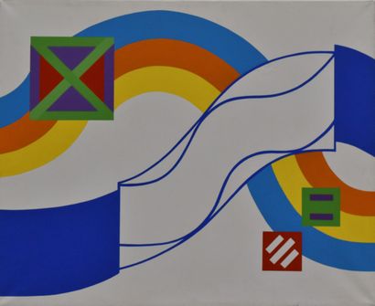 Hilda MANS (née en 1945)
Arriba, 1990
Acrylique...
