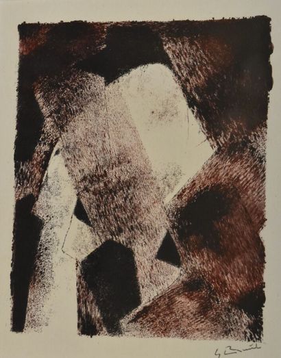 Georges BREUIL (1904-1997)
Abstractions 
Five...