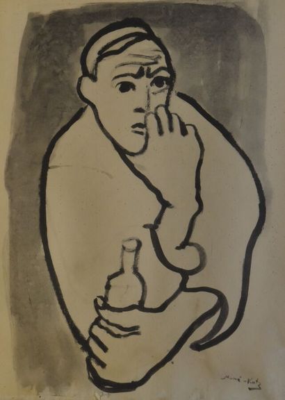 Based on Mané KATZ
Biblical scenes
Four lithographs
Signed...