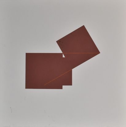 Dirk VERHAEGEN (b. 1950)
Geometric composition,...