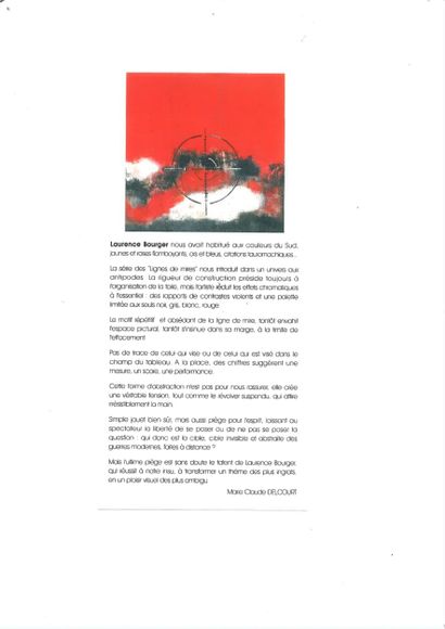 Laurence BOURGER (contemporary)
Cibles, 2005
Set...