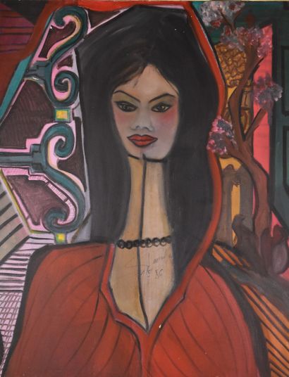 Spanish school
Camille, 1986
Painting on...